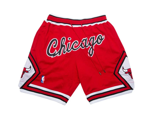 Chicago Bulls Basketball Shorts (Red)