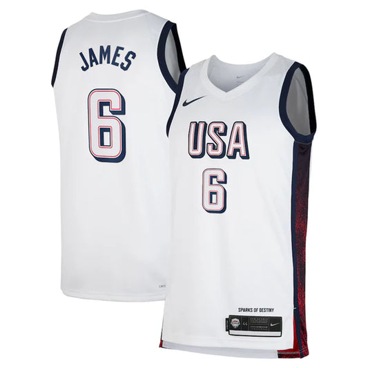 Lebron James Team USA 2024 Olympics Jersey