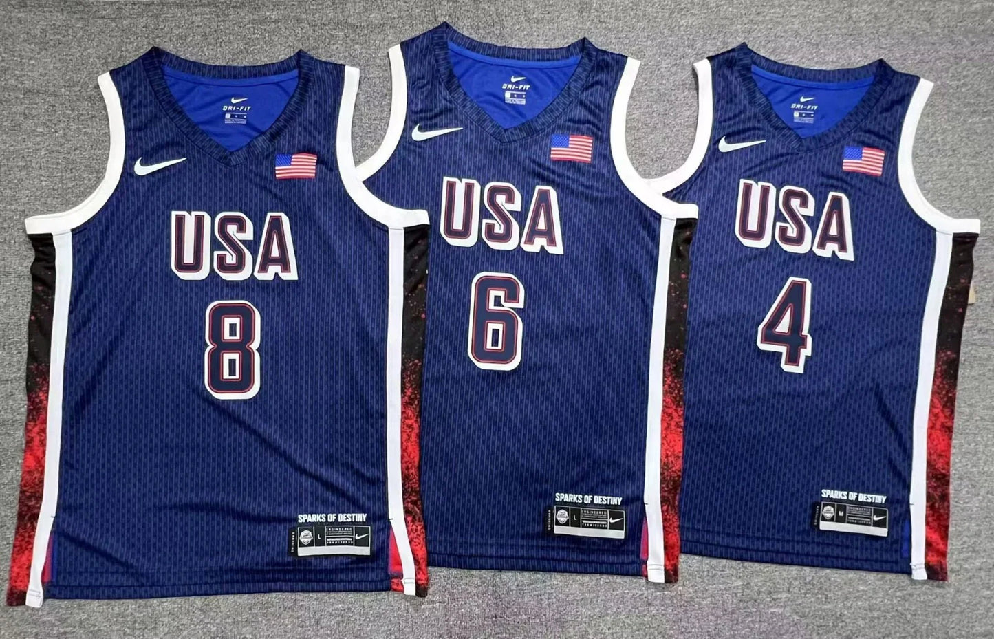 Stephen Curry Team USA 2024 Olympics Jersey