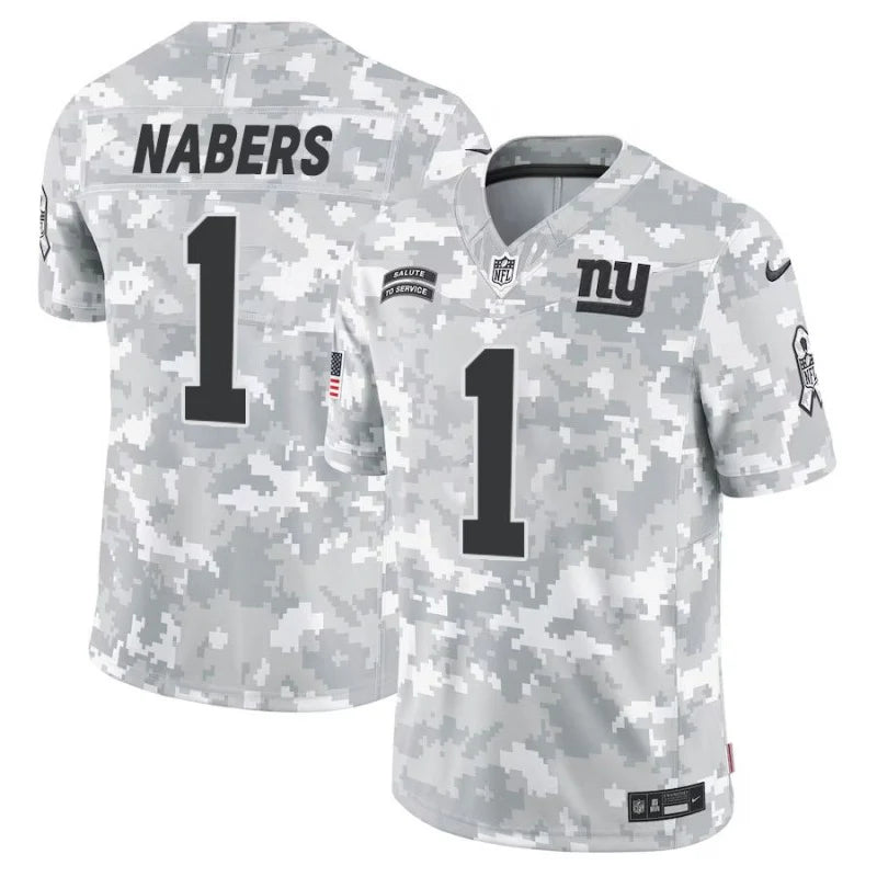 Malik Nabers New York Giants Salute to Service 2024 Jersey